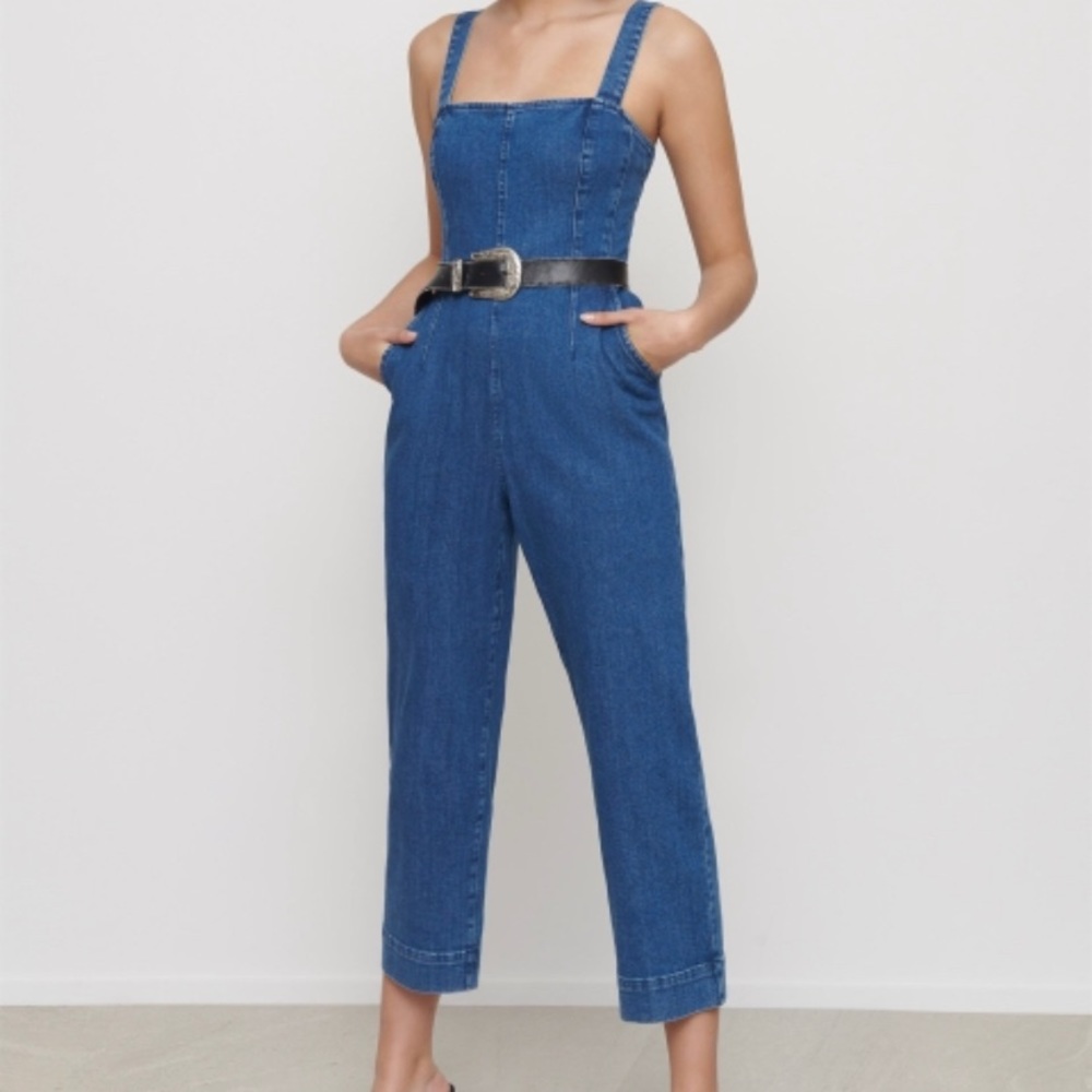 Dynamite Denim Jumpsuit